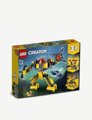 Underwater Robot 31090, Creator 3-in-1