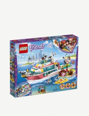 lego friends rescue boat