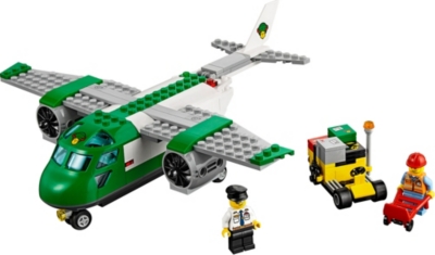 lego cargo plane set