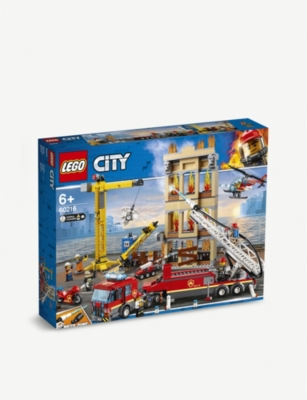 lego fire station 60216