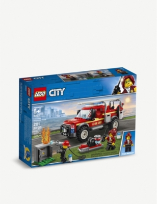 lego city fire chief response truck