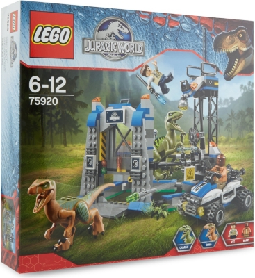 lego raptor escape