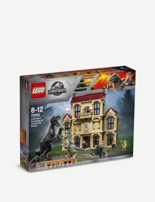 lego indoraptor rampage at lockwood estate