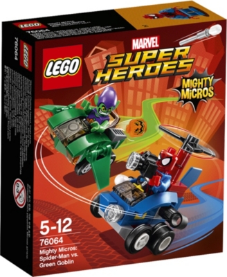 lego duplo spiderman green goblin