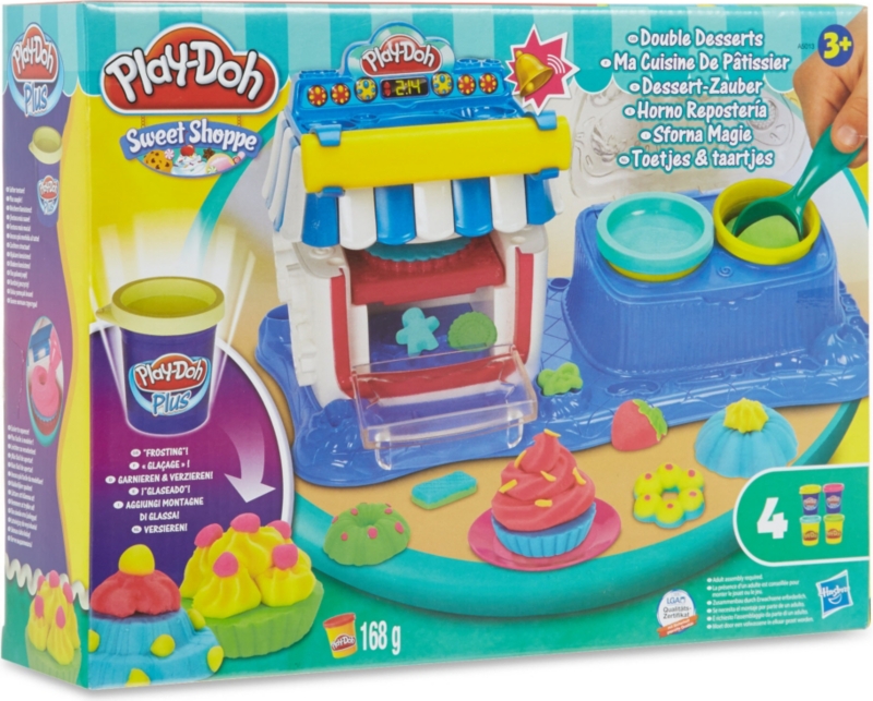 PLAYDOH   Double desserts play set