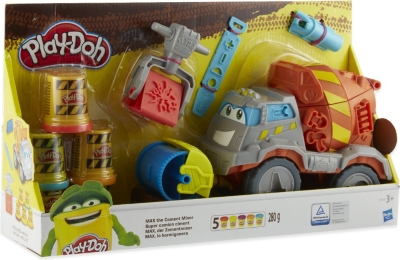 play doh cement mixer truck