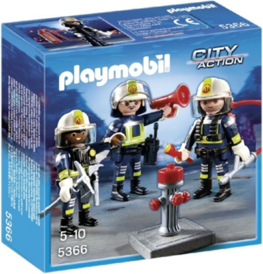 playmobil fireman set