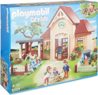 playmobil vet clinic 5529