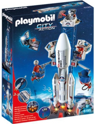 Playmobil best sale rocket 6195