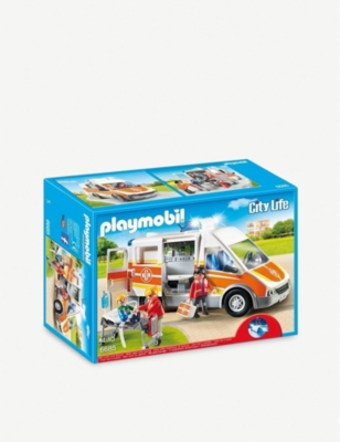 playmobil city action ambulance