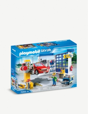 playmobil garage set