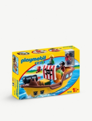 playmobil pirate ship 123