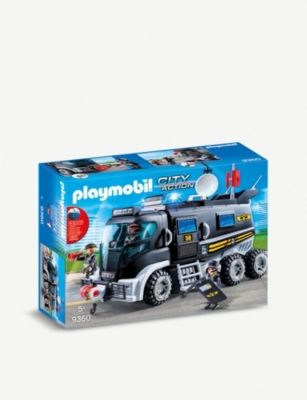 playmobil city action swat truck