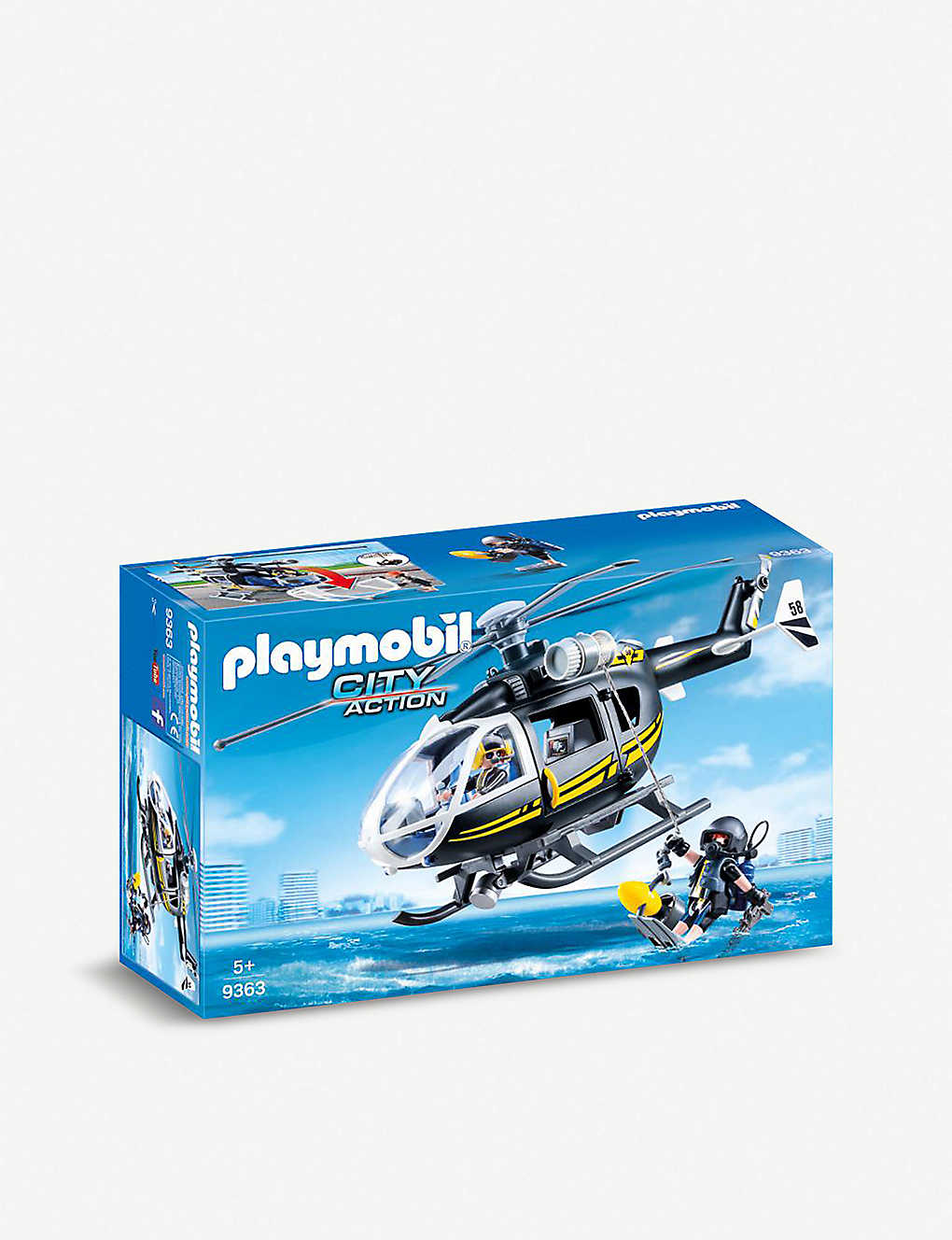Playmobil Swat City Action Helicopter Playset Selfridges Com