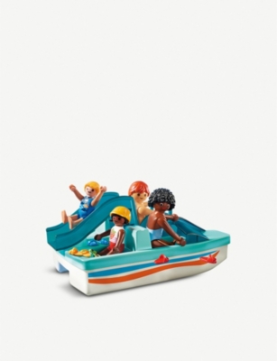 playmobil paddle boat