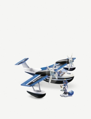 playmobil police seaplane