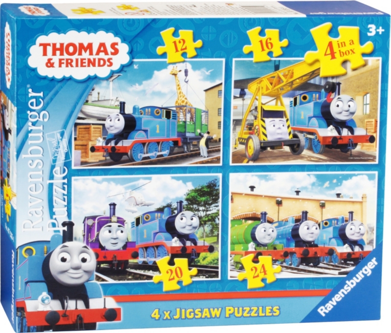 Thomas and friends 4 in box   PUZZLE   Games   Toys   Kids 