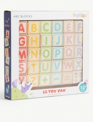 Le toy van abc wooden blocks online