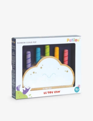 LE TOY VAN: Rainbow Cloud Pop toy