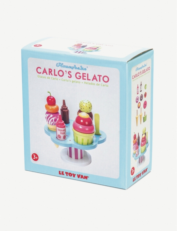 Carlos Gelato wooden toy set