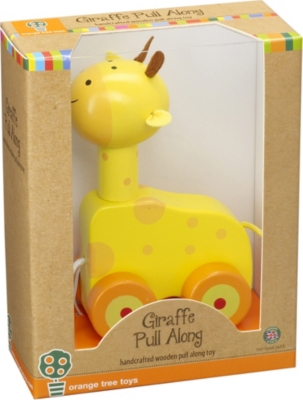 giraffe pull toy