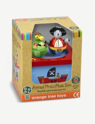 orange tree music box