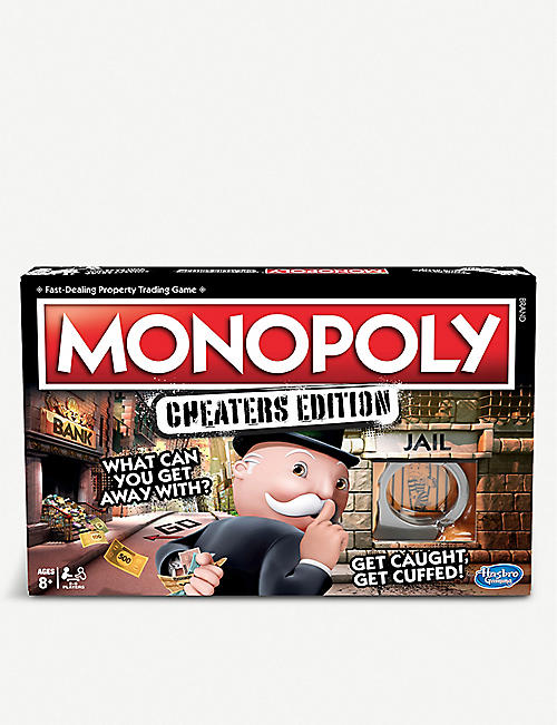 BOARD GAMES: Monopoly cheaters edition