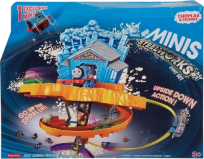 thomas and friends minis steelworks stunt set