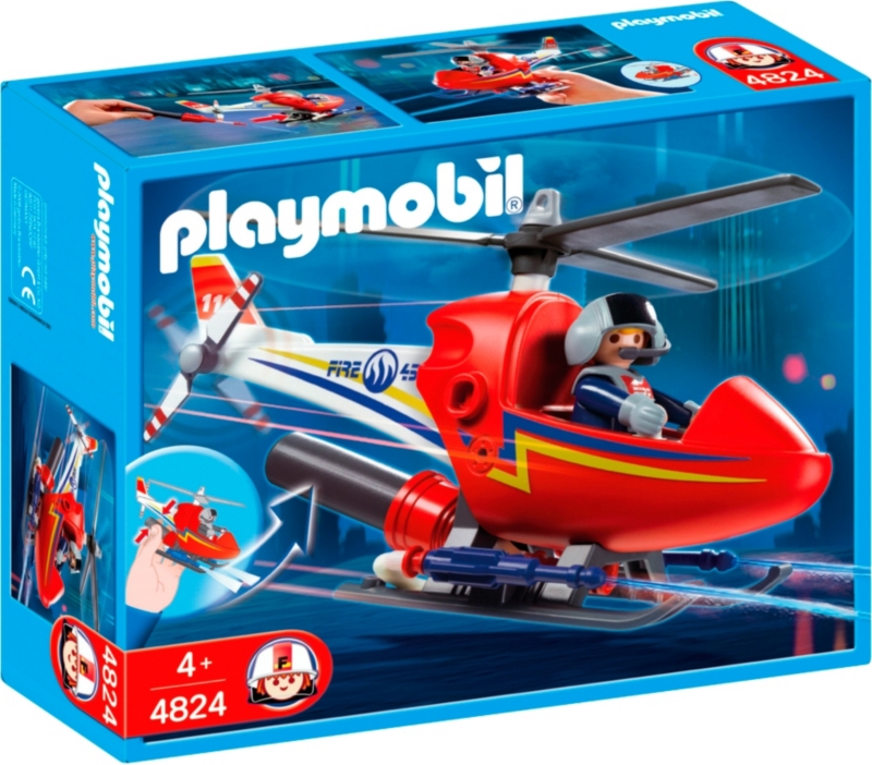 Firefighting helicopter   PLAYMOBIL  selfridges