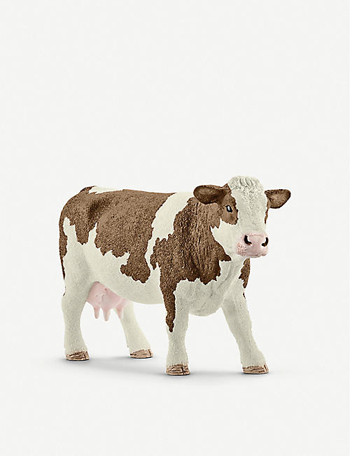 SCHLEICH: Farm World Simmental cow toy