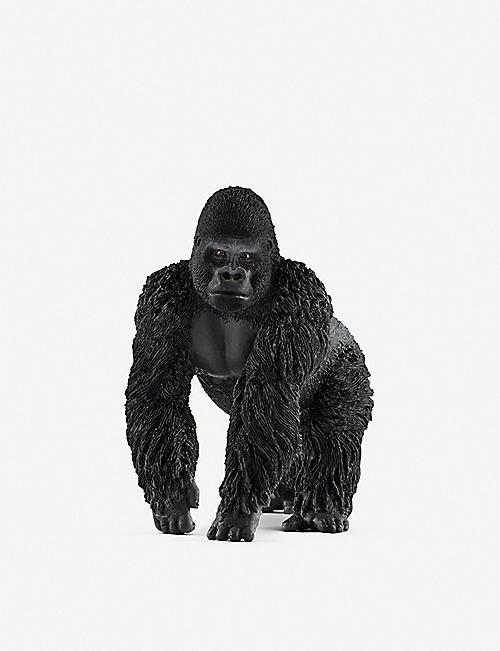 SCHLEICH: Male gorilla figure 9cm