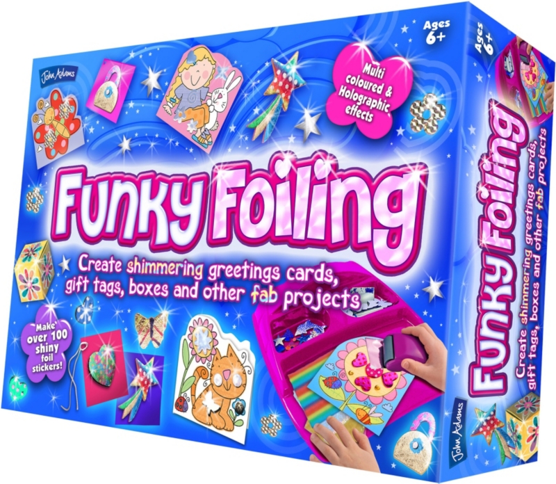 Funky foiling   CREATIVE KITS   Arts & crafts   Toys   Shop Gifts 