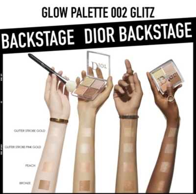 Shop Dior Backstage Backstage Glow Face Palette 10g In 002
