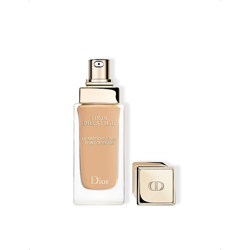 Shop Dior Prestige Le Micro-fluide Teint De Rose Liquid Foundation 30ml In 3n