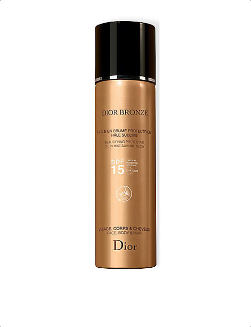 DIOR: Dior Bronze Beautifying Protective Oil in Mist Sublime Glow SPF 15 125ml
