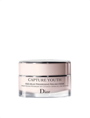 capture youth age delay progressive peeling creme