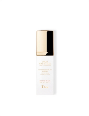 Dior prestige light 2025 in white uv protector