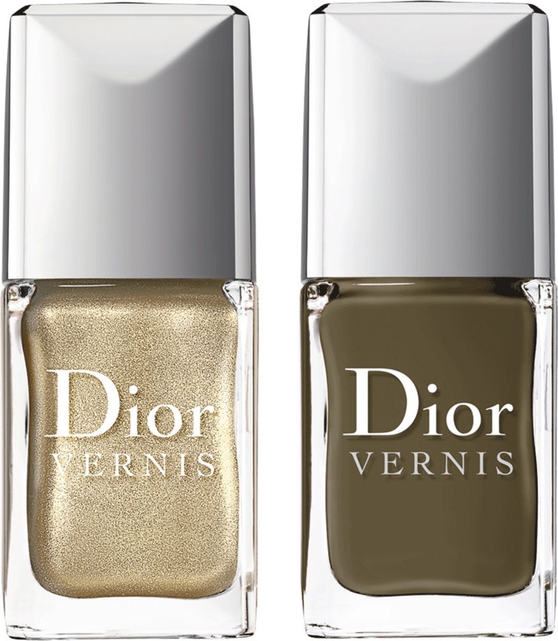Golden Jungle Collection Vernis nail polish duo   DIOR   Nail Lacquers 