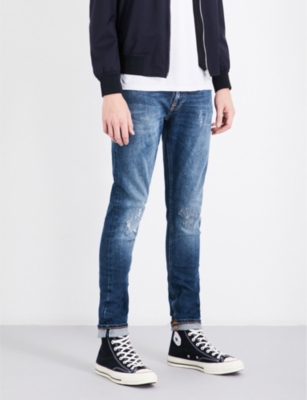 NUDIE JEANS Skinny Lin slim-fit skinny jeans