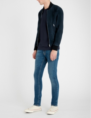 NUDIE JEANS Skinny Lin faded slim-fit skinny jeans