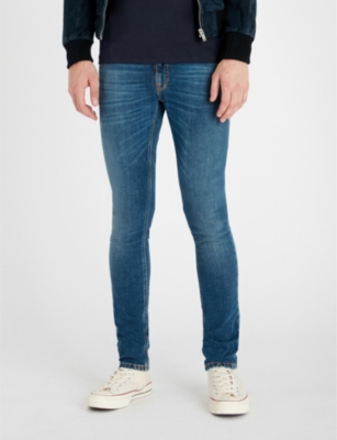 NUDIE JEANS Skinny Lin faded slim-fit skinny jeans