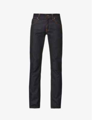 NUDIE JEANS: Grim Tim straight jeans