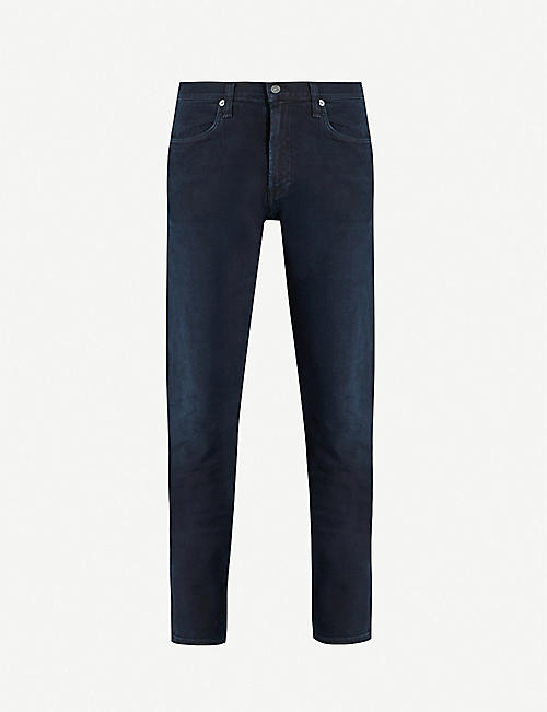 CITIZENS OF HUMANITY: London tapered stretch-denim jeans