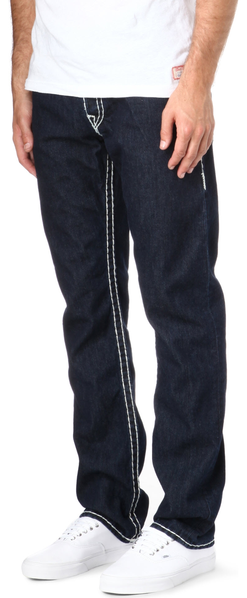 TRUE RELIGION   Jack super T regular fit straight jeans