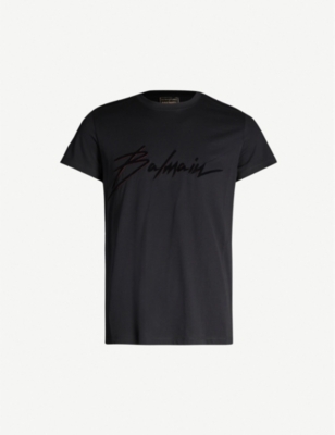 balmain t shirt mens