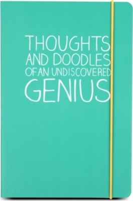 HAPPY JACKSON   Undiscovered Genius A5 notebook