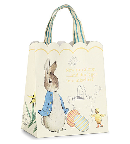 MERI MERI   Pack of eight Peter Rabbit party bags