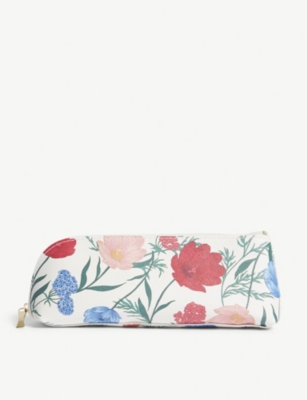 KATE SPADE NEW YORK - Blossom leather pencil case | Selfridges.com