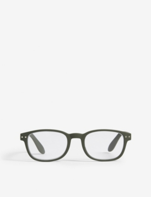 IZIPIZI: Letmesee #B rectangle-frame reading glasses +1.5
