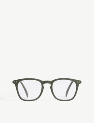 IZIPIZI: Letmesee #B rectangle-frame reading glasses +2.5